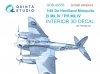 Quinta Studio QDS-48355 DH Mosquito B Mk.IV/PR Mk.IV 3D-Printed & coloured Interior on decal paper (Tamiya) (Small version) 1/48